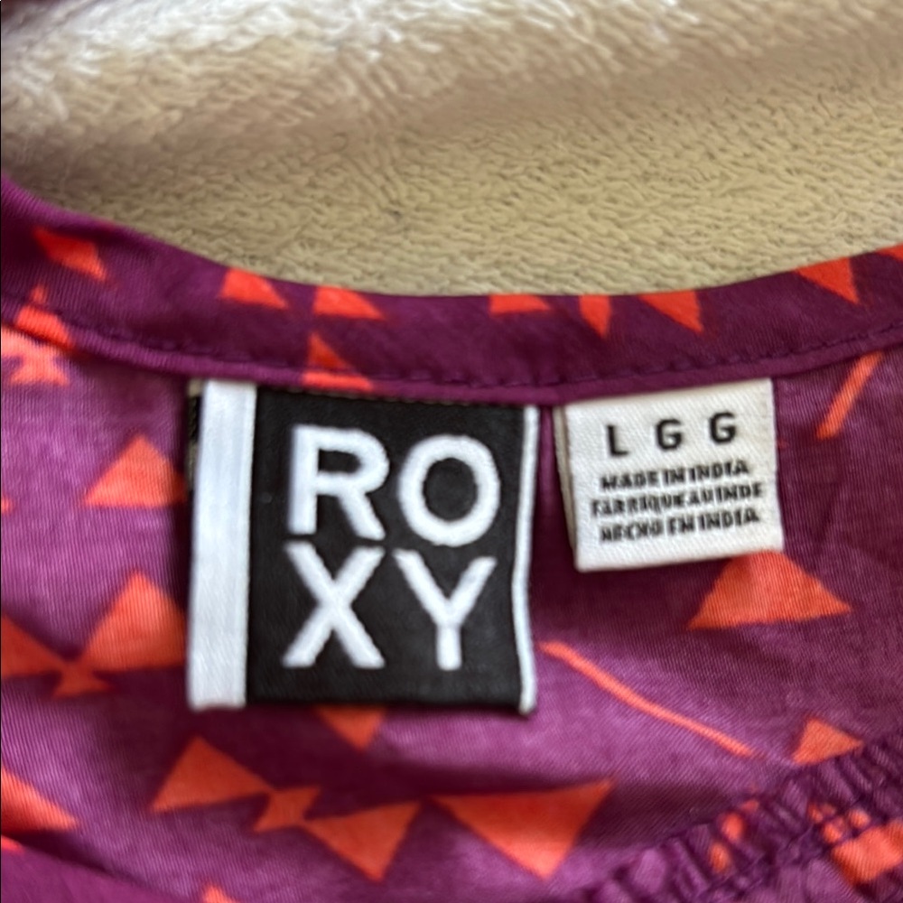 Roxy Tie-Back Patterned Keyhole Spaghetti Strap Ruffle Sundress - Picture 2 of 6